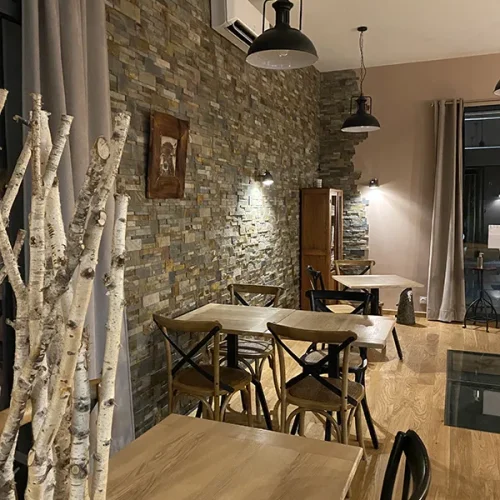 Parement MPZ24 restaurant Lo Cantamerle